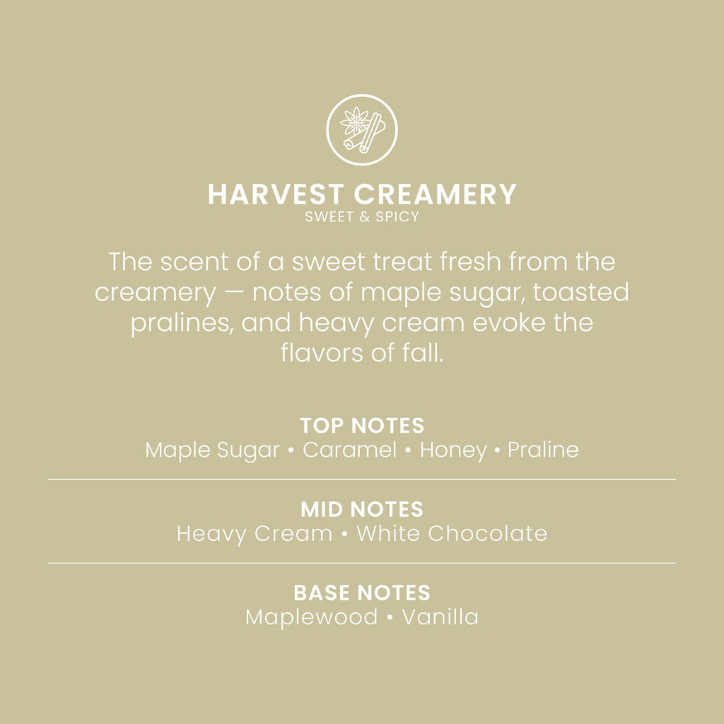 Harvest Creamery Original Large Jar Candle