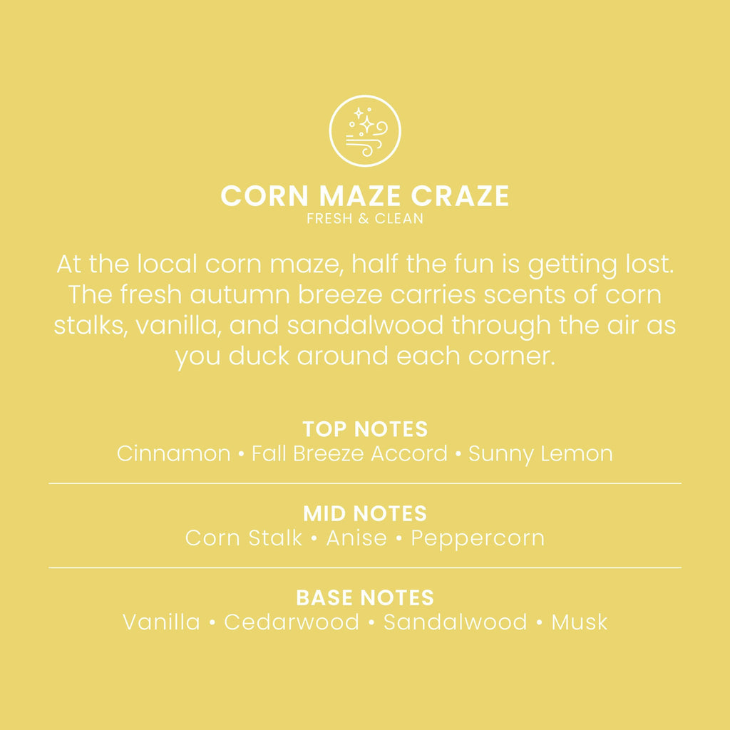Corn Maze Craze Original Large Jar Candle
